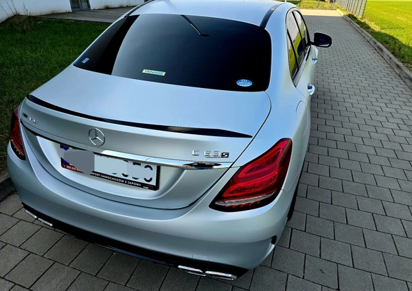 Mercedes-Benz Klasa C cena 299999 przebieg: 11000, rok produkcji 2015 z Poznań małe 781